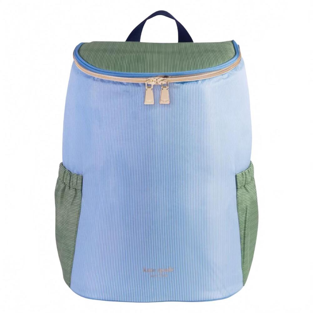 NEW KATE SPADE women's backpack cooler in petite stripe